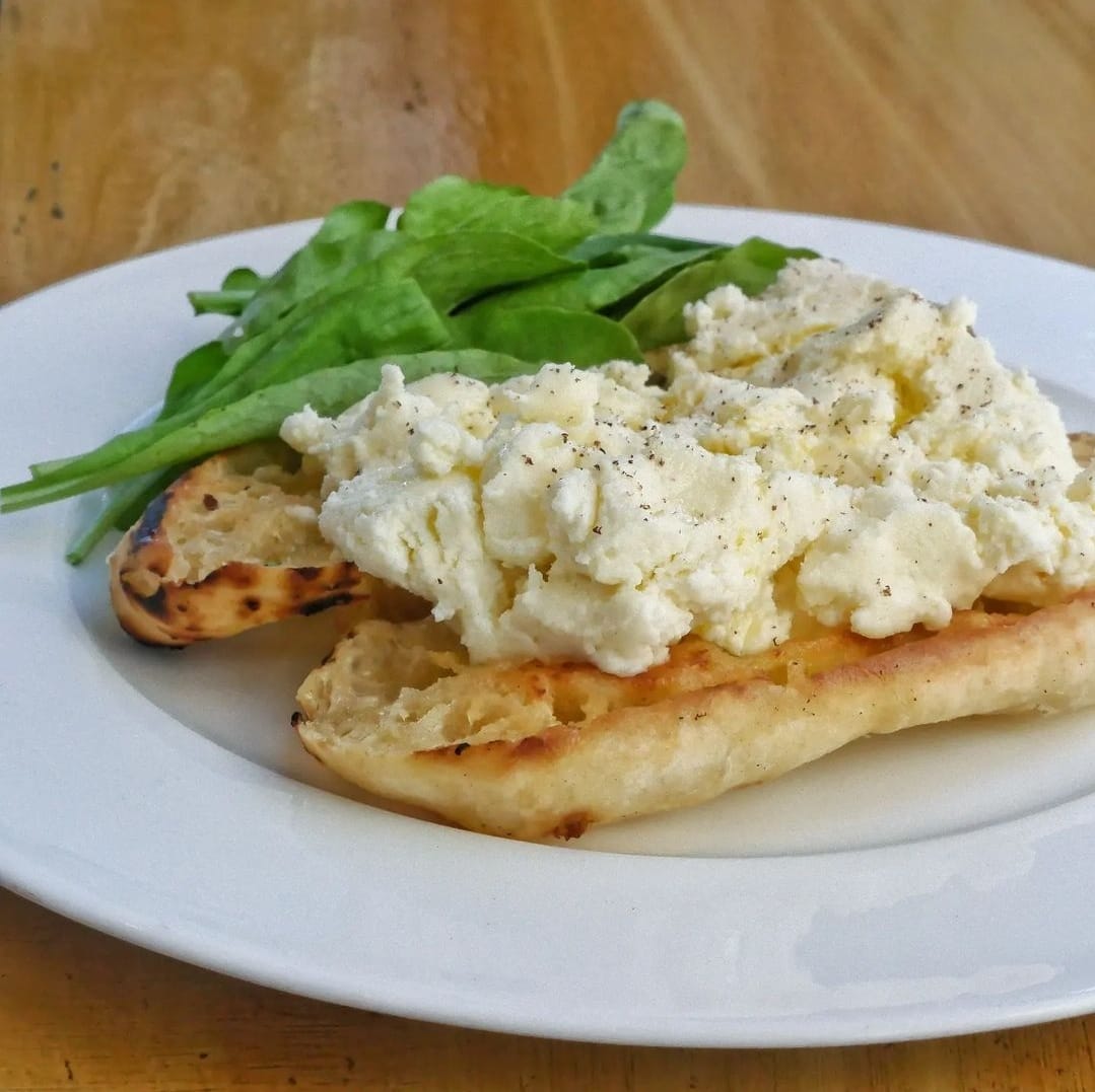Ricotta with Fried Bread